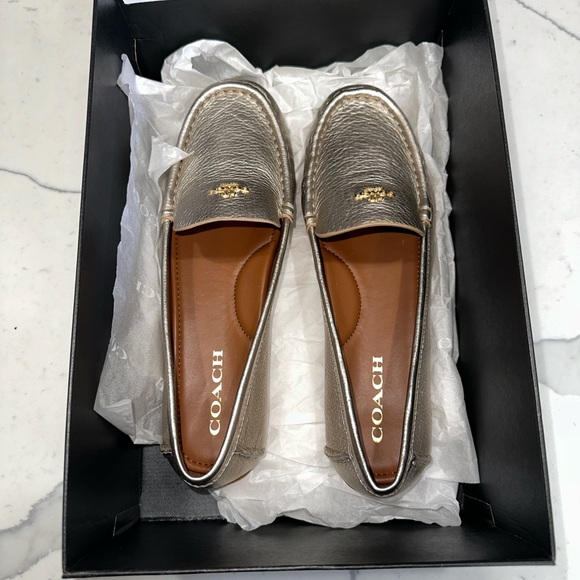 Coach MARLEY DRIVER Flat CHAMPAGNE
Size: 9.5 B New - Picture 8 of 9